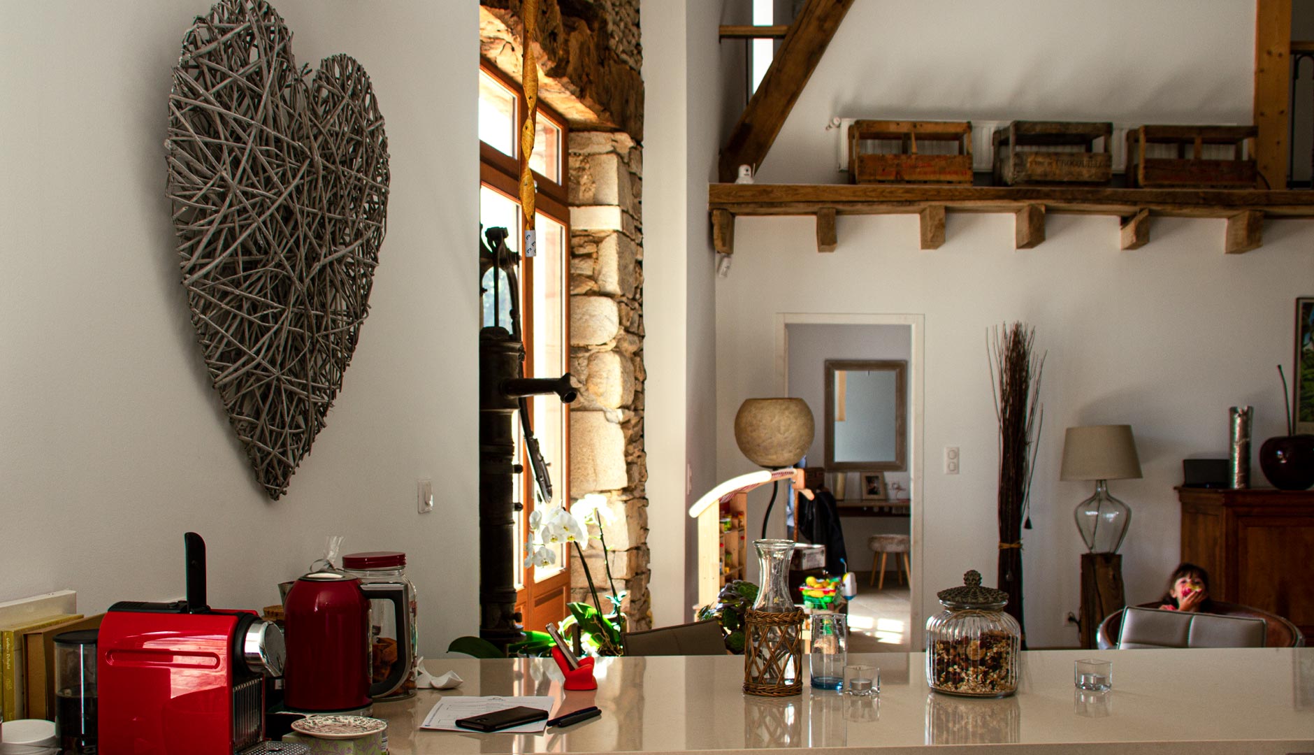 Transformation d'une grange en habitation