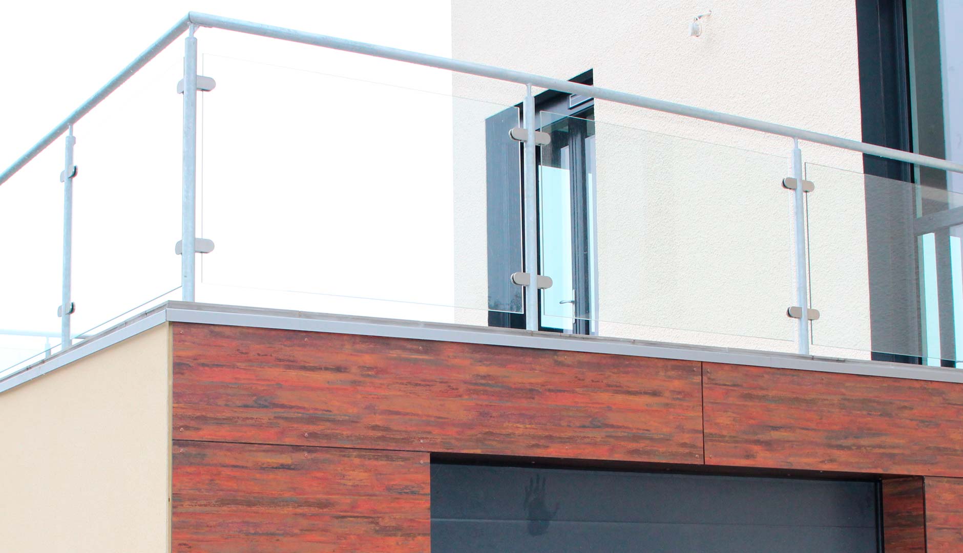 Création d'un garage avec toiture terrasse