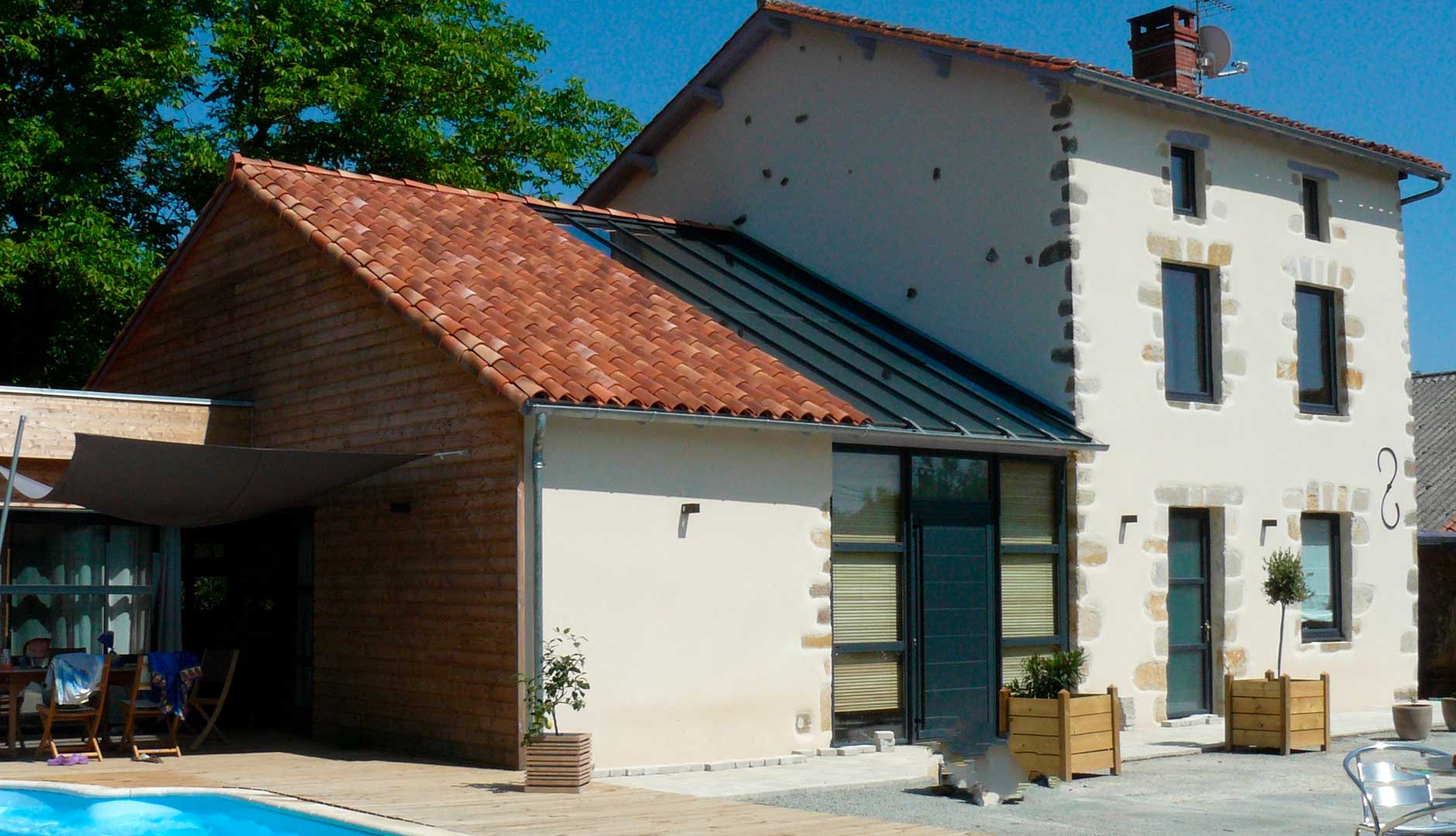 Rénovation d'une façade