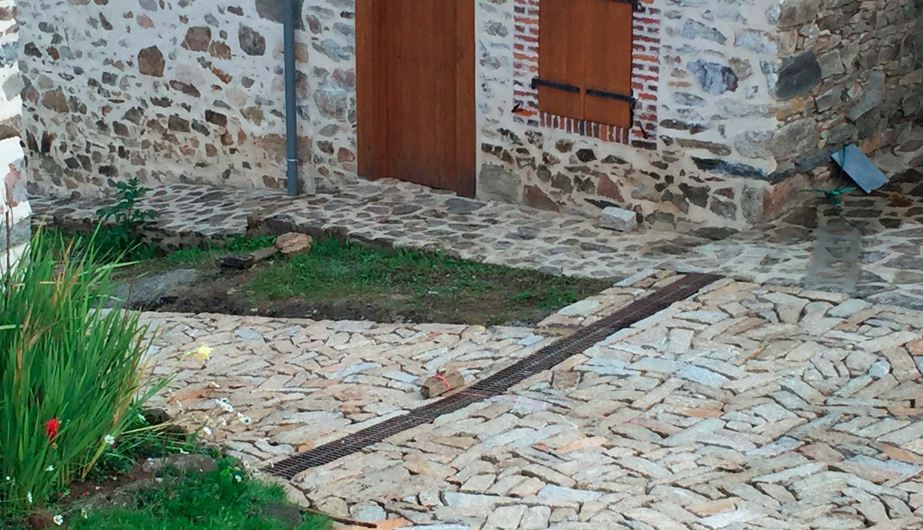 Rénovation d'une voie d'accès