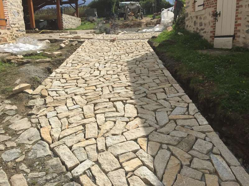 Rénovation d'une voie d'accès